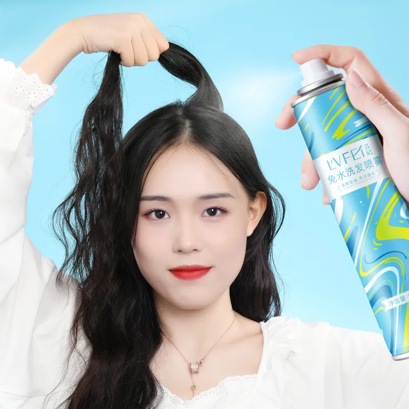 Hot Selling Dry Hair Shampoo Powder Spray Dry Shampoo Refresh Hair And Absorb Oil Spray For All Hair Types