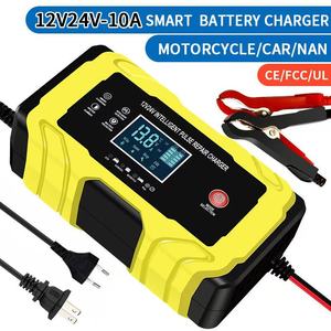 12V/24V 10A/5A Thông Minh Nhanh Chóng Điện Sạc Kỹ Thuật Số <span class=keywords><strong>LCD</strong></span> Hiển Thị Xe Xe Máy Pin Sạc Chuyên Nghiệp Tự Động Xung Sửa Chữa - Product Image 4