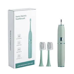 兰格LG531流行ABS c型可充电电子牙刷软毛牙垢清除器声波电动牙刷