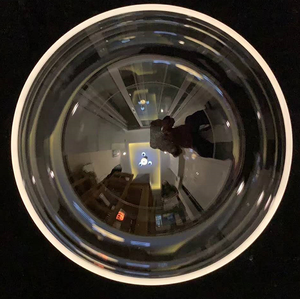 Couverture d'objectif pour caméra sous-marine, grande taille, diamètre 180 mm, dôme en verre optique BK7, port grand angle - Product Image 4
