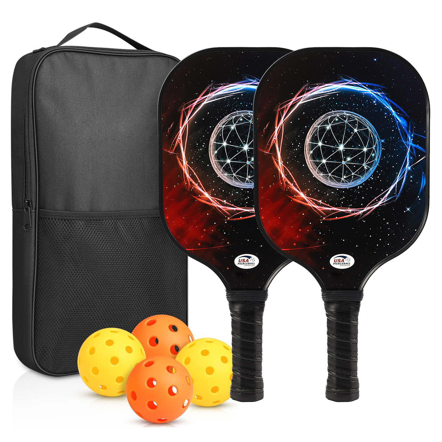 2 rackets, 4 balls, 1 pack [BQ245]