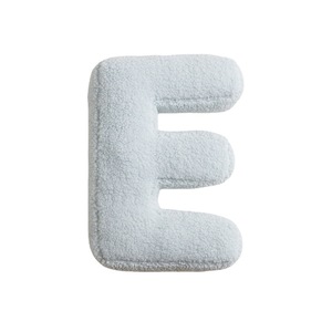 Boucle Alphabet Pillow Custom <strong>Letter</strong> Initial <strong>Letter</strong> <strong>Cushion</strong>, Nursery Monogram Decorative Baby Shower Gift Blush - Product Image 1