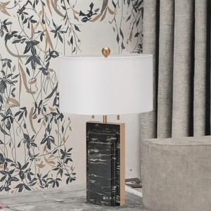 Lampe de table ronde moderne nordique de luxe BAHE, LED, avec matériel d'éclairage domestique pour hôtel, chambre à coucher, utilisation en intérieur - Product Image 3