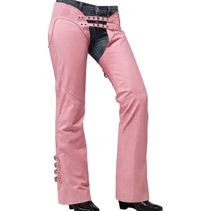 Polainas de equitación de cuero PU duraderas, polainas profesionales para montar a caballo para hombres y mujeres, color y tamaño personalizables J0XAR - Product Image 1