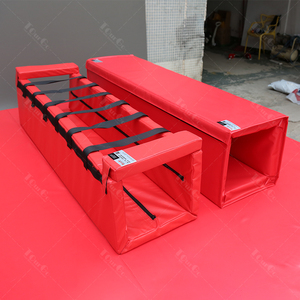 <span class=keywords><strong>Course</strong></span> de ninja intérieur obstacles exercice post-rembourrage tapis de poteau colonne de rembourrage de treillis de ninja - Product Image 4