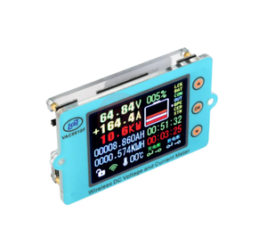 DC 100/500V 100/300A kablosuz gerilim metre voltmetre ampermetre güneş pil şarj Coulometer kapasiteli güç dedektörü test cihazı - Product Image 4