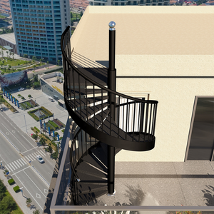 Escaleras <span class=keywords><strong>de</strong></span> <span class=keywords><strong>Hierro</strong></span> para Exteriores, Precios <span class=keywords><strong>de</strong></span> Escaleras <span class=keywords><strong>de</strong></span> Caracol en Hormigón, Diseño <span class=keywords><strong>de</strong></span> <span class=keywords><strong>Escalera</strong></span> en Forma <span class=keywords><strong>de</strong></span> L, Escaleras Metálicas para Exteriores, Kit <span class=keywords><strong>de</strong></span> Escaleras <span class=keywords><strong>de</strong></span> Caracol - Product Image 6