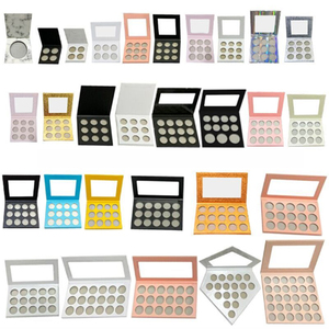 Palette <span class=keywords><strong>de</strong></span> maquillage magnétique vide pour fards à paupières, rechargeable, pour le reconditionnement, avec étui <span class=keywords><strong>de</strong></span> voyage personnalisé, kit <span class=keywords><strong>de</strong></span> petits contenants superposés - Product Image 5
