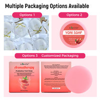 Jabón Íntimo Chinaherbs, Jabón Natural y Orgánico para la Limpieza Vaginal, Aclara y Blanquea la Piel de las Partes Íntimas