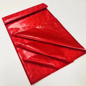 2024 Nước Hoa Bazin Giàu Mềm Phi 5 Yards/Lô Màu Sắc Đồng Bằng 100% Cotton Bazin Riche Vải - Product Image 2