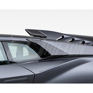 สำหรับ Huracan STO คาร์บอนไฟเบอร์3K ทอลายทแยงเคลือบเงาด้านหลังสำเร็จรูป - Product Image 3