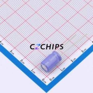 Supercondensateur GDW02R7S105L0812RD, composant traversant (THT), condensateur D8xL12mm 1F -10%~80% 2.7V - Product Image 2