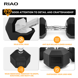 OKPRO produttore <span class=keywords><strong>palestra</strong></span> a buon mercato <span class=keywords><strong>manubri</strong></span> in gomma rivestito manubrio esagonale <span class=keywords><strong>kg</strong></span> lb - Product Image 3