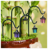 Chine Terrarium Pots De Fleurs Chiffres Fée Jardin Miniature Glowing Lumineux Lanterne Lampadaire Lampe Veilleuse Bonsaï Figurine