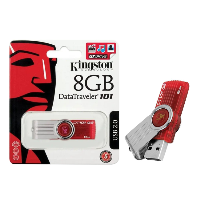 High Quality Swivel DT101 G2 USB 3.0 8GB-256GB Metal Flash Drive New 1 Year Warranty Ks-161
