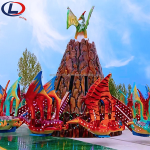 Manège Dinosaure à Contrôle Manuel 16 Places pour Parc d'Attractions - Product Image 2