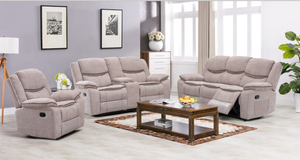 Frank Synthetic Leather Sectional Recliner Sofa - Modern Living Room Furniture Set - Product Image 6