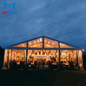 Tente de mariage à cadre en aluminium robuste et transparente pour 300 personnes en plein air - Product Image 3