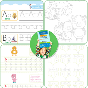 <span class=keywords><strong>Cahier</strong></span> d'écriture espagnol réutilisable à encre magique effaçable pour l'entraînement au contrôle du stylo et la pratique des exercices pour enfants - Product Image 5