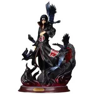 Wholesale Double Heads 30cm Good Quality Japanese Anime Naruta PVC GK Uchiha Itachi Action Figure model