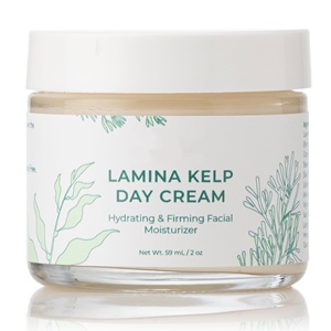 Crème de Jour au Varech Vegan et Sans Cruauté Animale, Marque Blanche, Raffermissante, Nourrissante, Répare Profondément <span class=keywords><strong>la</strong></span> Barrière Cutanée, Pour Tous Types de Peau - Product Image 1