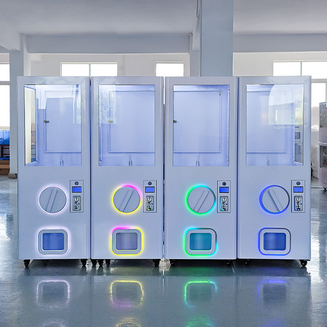 Smart Commercial Gachapon Capsule Toy Vending Machine with Credit Card Payment Large Capacity Prize Machine