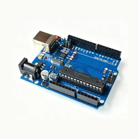 Placa de Desarrollo HKST ATMEGA328P Versión DIP Completamente Equipada con Convertidor DC/DC, Comunicación I2C y Cable para -R3
