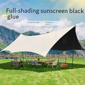 Outdoor Verduistering Luifel Tent, Opvouwbare Zonnescherm Winddicht Voor Camping Picknick Auto Zijschuilplaats Met Draagtas - Product Image 4