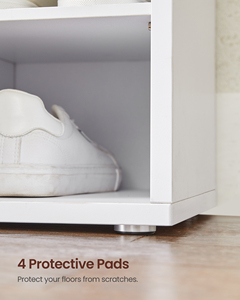 <span class=keywords><strong>VASAGLE</strong></span> <span class=keywords><strong>meuble</strong></span> d'entrée moderne, armoire à chaussures de rangement, 15 compartiments, siège de banc à chaussures avec coussin - Product Image 6