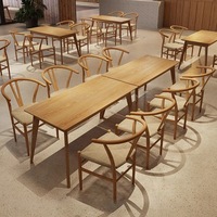 Ensembles de chaises de salle à manger modernes nordiques, sur mesure, adaptés aux cafés, bistros, restaurants, hôtels et salons. Fabriqué en bois.