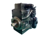 Pompes à pistons axiaux hydrauliques MP1, commande MDC, 3300-3400 tr/min, déplacement 28-45 cm, pression de fonctionnement 350 bars, débit 149,5 L/min