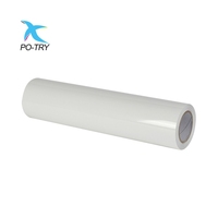Película Autoadhesiva Transparente Esmerilada de PET para Transferencia de Calor DTF, Soluble en Agua, para Tableros de Acrílico/PS/PC