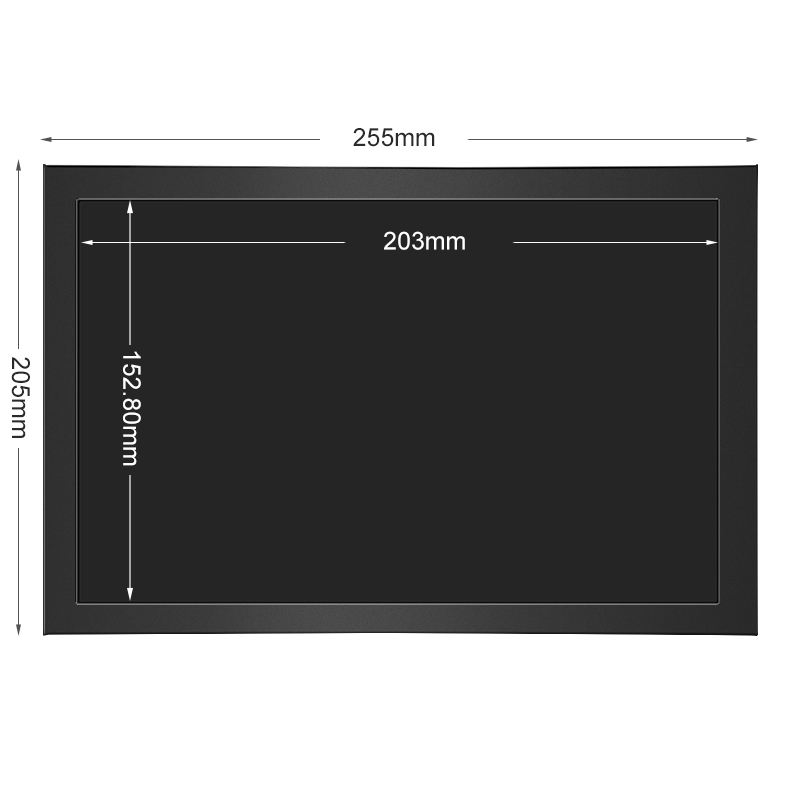 Bolinia Factory 10 / 10.1 / 10.4 / 10.8 Inch Touch Screen VESA Wall Mounted Metal Monitor Industrial Monitor