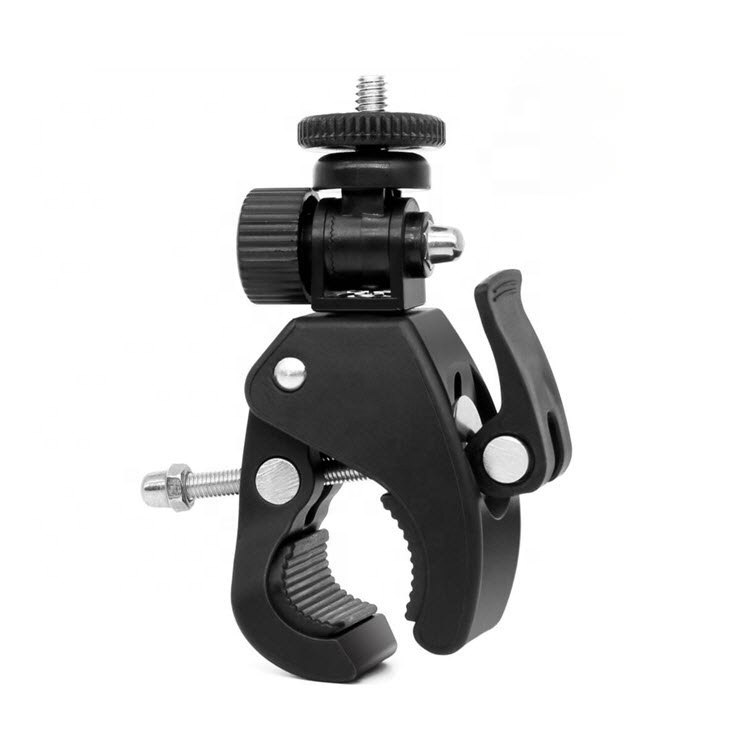 Super Clamp with 1/4- 20 Threaded Head for Tripod LCD Monitor DSLR Cameras DV Flash Light Magic Arms Handlebar Clamp Mount