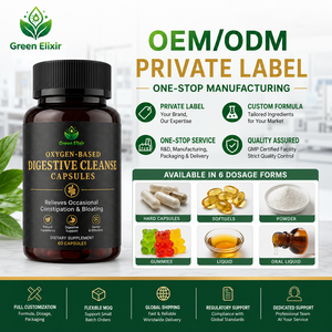 Elixir Vert Soutien Digestif pour Adultes - Soulage les Ballonnements Occasionnels et Abdominaux 60 Capsules - Product Image 5