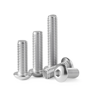 304 Stainless Steel Round Head Hex Socket <b>Screws</b> Pan Head Semi-circular Cup Bolts <b>M2</b> M3 M4 M5-M16 - Product Image 2