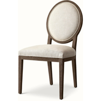 Chaise de salle à manger contemporaine en tissu, style français moderne, chaise sans accoudoirs en bois massif, minimaliste nordique, pour hôtel, salon, cuisine