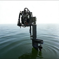 Nouveau moteur hors-bord diesel marin 30 CV, refroidi par air, 4 temps, 2 cylindres, démarrage électrique 12 V, moteur de bateau