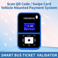 Validador de Boletos Sin Contacto, Máquina POS para Autobús, Sistema de Cobro de Tarifas de Autobús, Validador de Boletos RFID, Solución RFID para Autobús Escolar