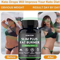 Capsules Minceur Naturelles Véganes pour Adultes SPL OEM - Complément Herbal pour un Ventre Plat - 500mg Keto
