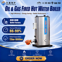 Chaudière à eau chaude verticale entièrement automatique de 100 000 Kcal pour serre industrielle, au gaz naturel, GPL, diesel, pour hôtel, fabriquée en Chine
