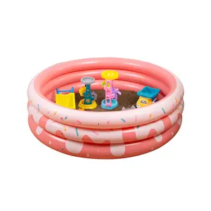 Cute Baby Inflatable Swimming Pool Children Paddling Play Round Basin Bathtub Portable Kids Outdoors Sport Play Toys Summer Pool