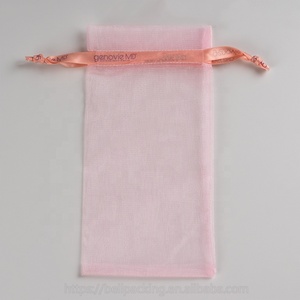 Sac d'emballage cadeau personnalisé, cordon en <span class=keywords><strong>Organza</strong></span> pur, 50 pièces - Product Image 5