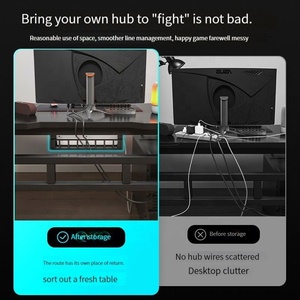 Gedo Bán Buôn Hiện Đại Đồ Nội Thất Nhà K-Hình Dày Khung Chơi Game Bảng Bàn Rãnh Thiết Kế Máy Tính Để Bàn Esports Máy Tính Bảng - Product Image 6