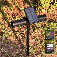 Tueur de moustiques solaire portable à LED, étanche IP65, haute tension 1200V, lumière UV 365nm, recharge USB, veilleuse