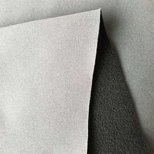 Chống Pill Soft <span class=keywords><strong>Shell</strong></span> Quần Áo 100% Polyester DTY Dệt Kim Interlock Bonded Micro Polar Fleece Vải - Product Image 3