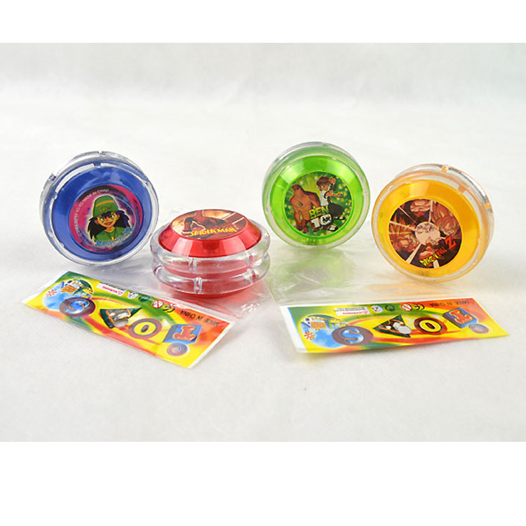 5.3cm super magic cheap transparent Plastic yoyo