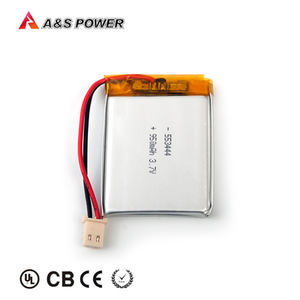 Lipo cells <span class=keywords><strong>3</strong></span>,7 v 950mah 553444 lithium polymer battery with KC/UL1642 certification - Product Image 6