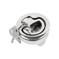 Accessoires de yacht de haute qualité, nouveaux arrivages, loquet de trappe marine en acier inoxydable 316 pour bateau