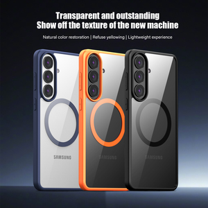 <span class=keywords><strong>Custodia</strong></span> Antiurto per <span class=keywords><strong>Samsung</strong></span> <span class=keywords><strong>Galaxy</strong></span> S26 Ultra, Cover Magnetica Trasparente S26 Plus Anti-ingiallimento ad Alta Trasparenza - Product Image 1